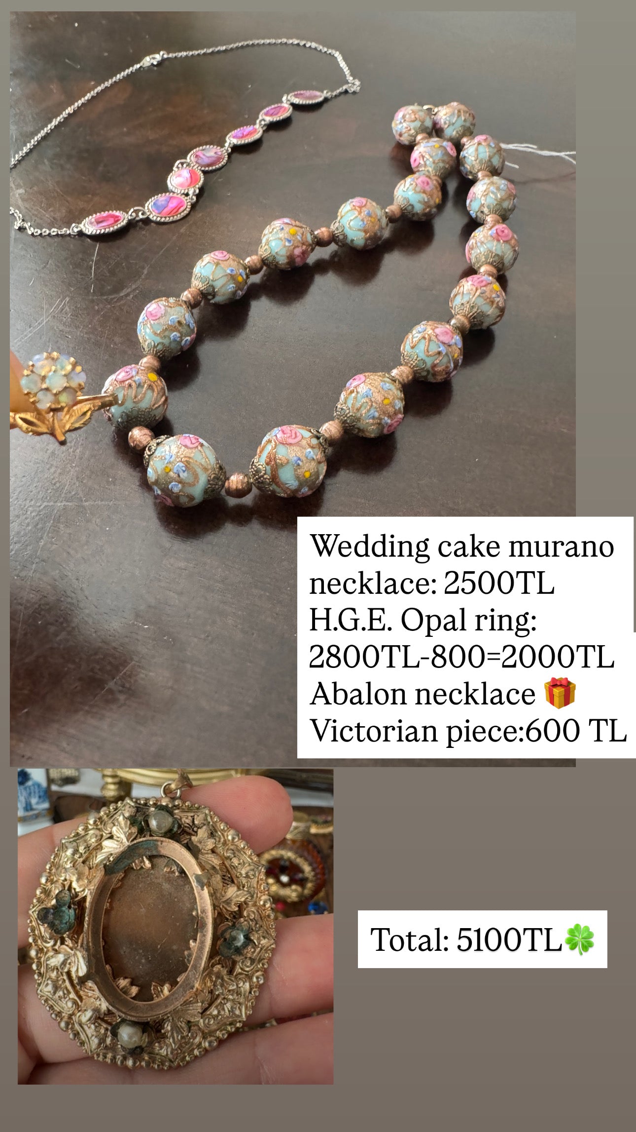 Custom Jewelry Set for Sirma hn