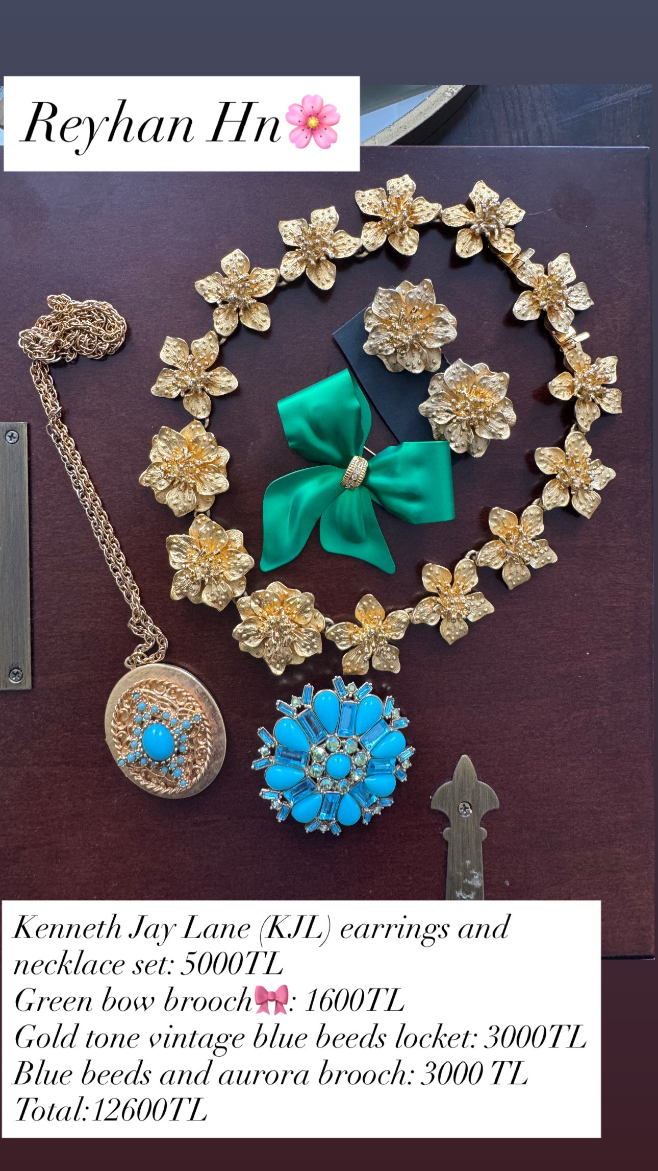 Custom Jewelry Set for Reyhan hn