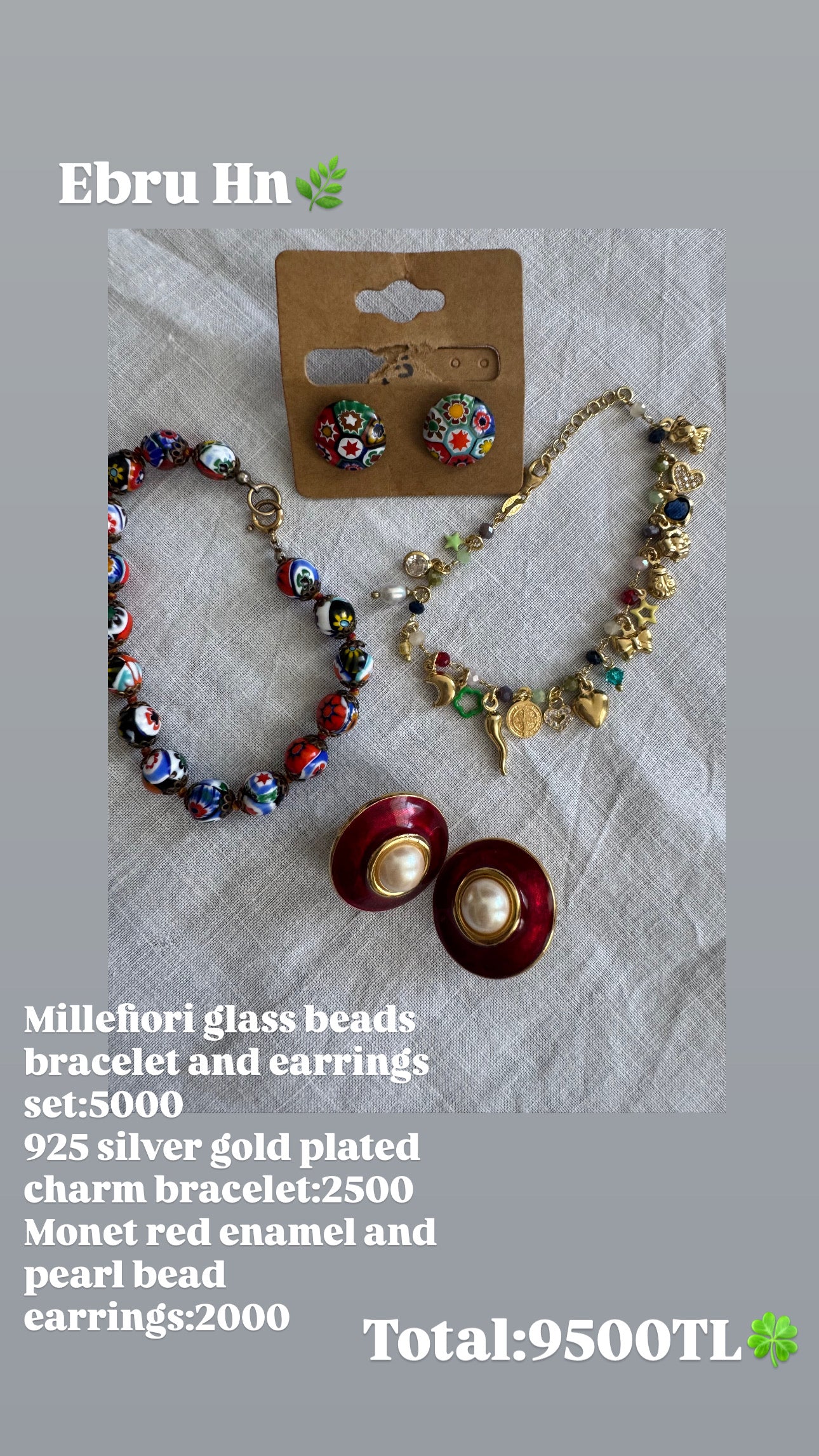Custom Jewelry Set for Ebru hn