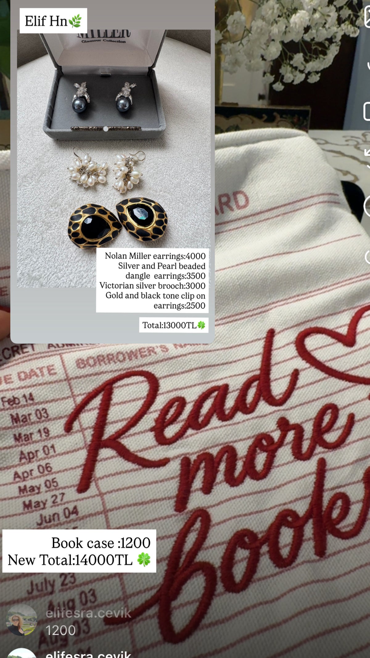 Custom Jewelry Set for Elif hn first payment