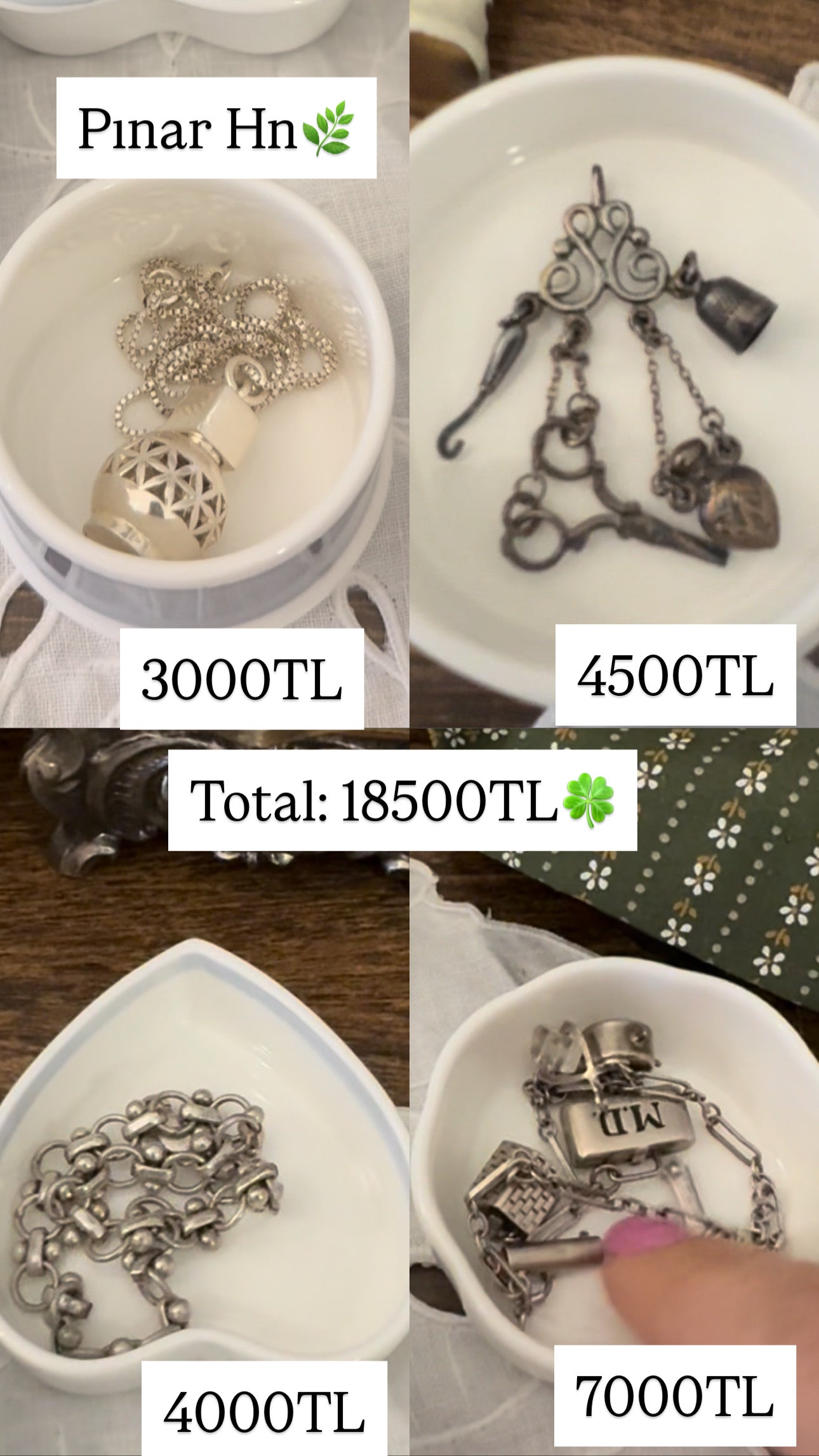 Custom Jewelry Set for Pinar hn