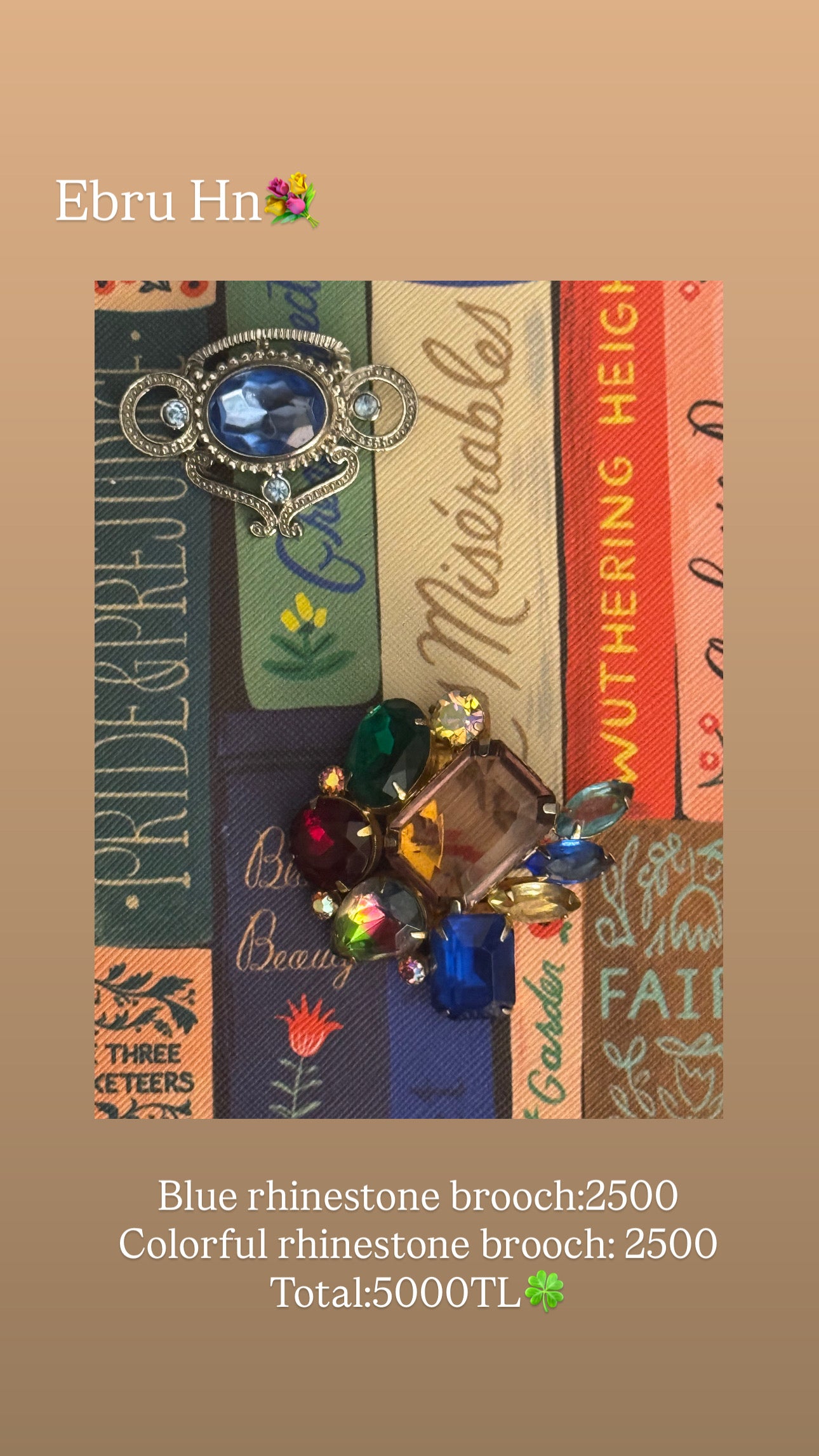 Custom Jewelry Set for Ebru hn