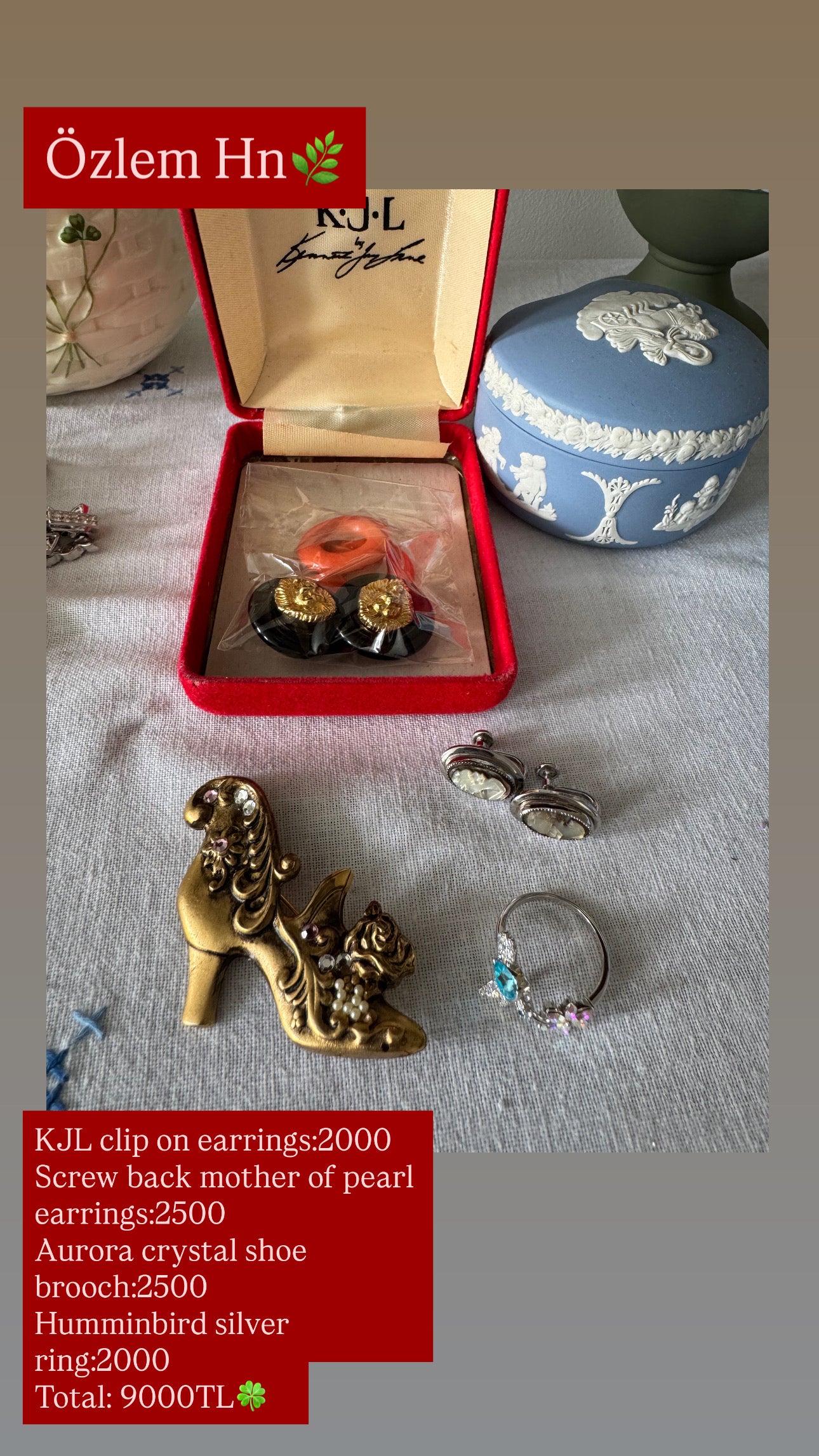 Custom Jewelry Set for Ozlem hn