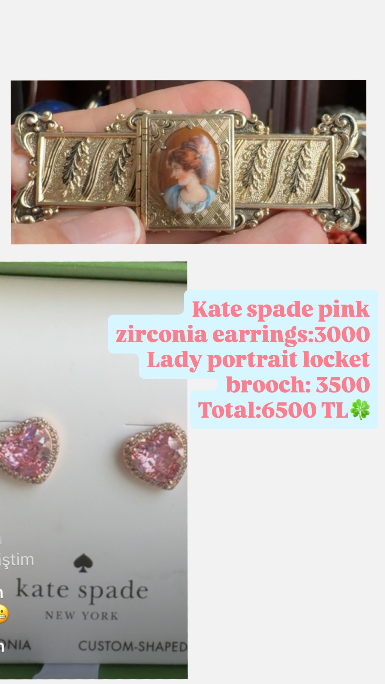 Custom Jewelry Set for Didem hn