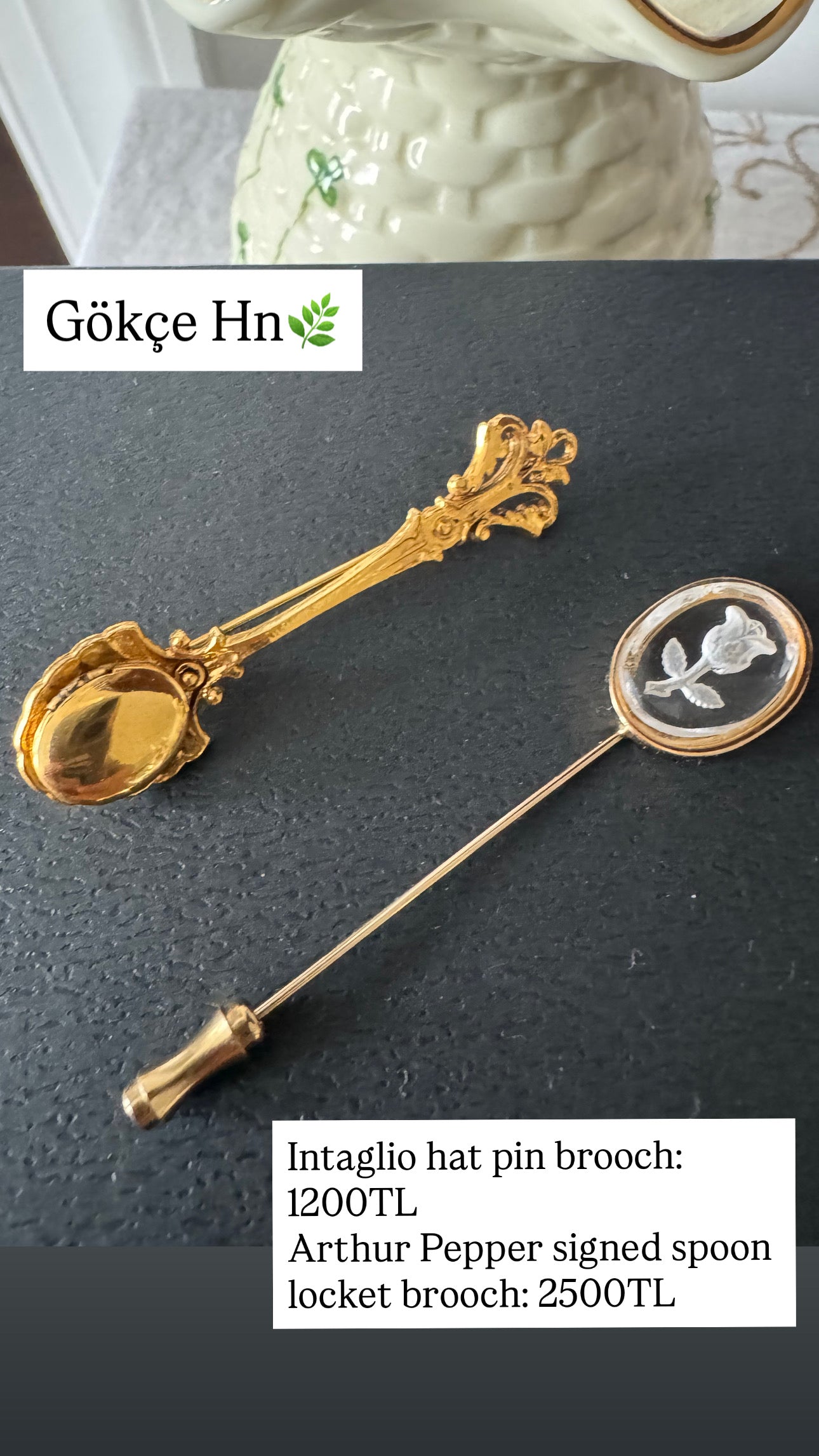 Custom Jewelry Set for Gokce hn