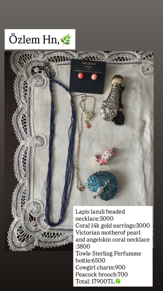 Custom Jewelry Set for Ozlem hn