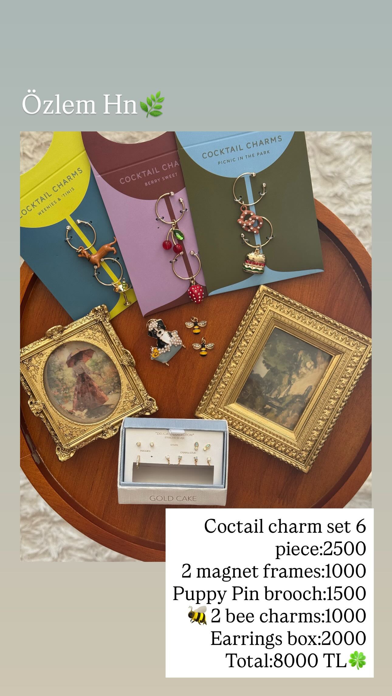 Custom Jewelry Set for Ozlem hn