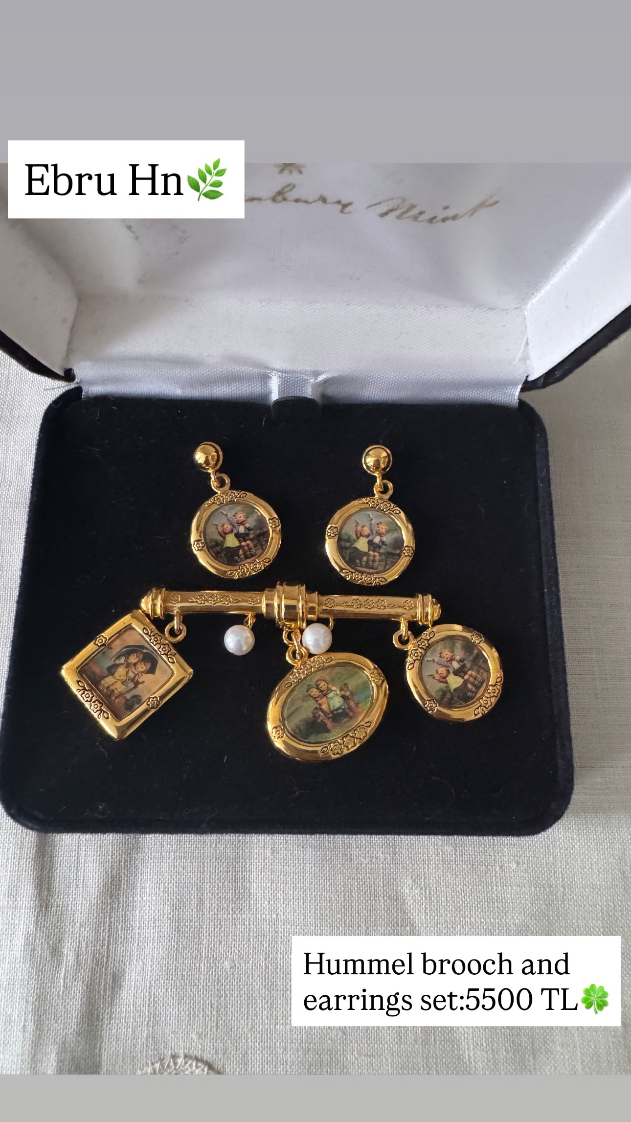 Custom Jewelry Set for Ebru hn