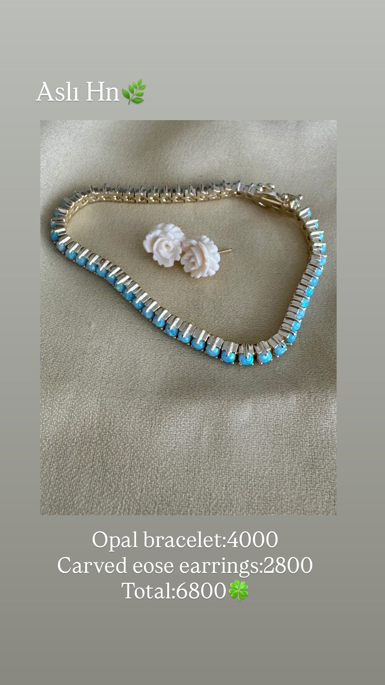 Custom Jewelry Set for Asli hn