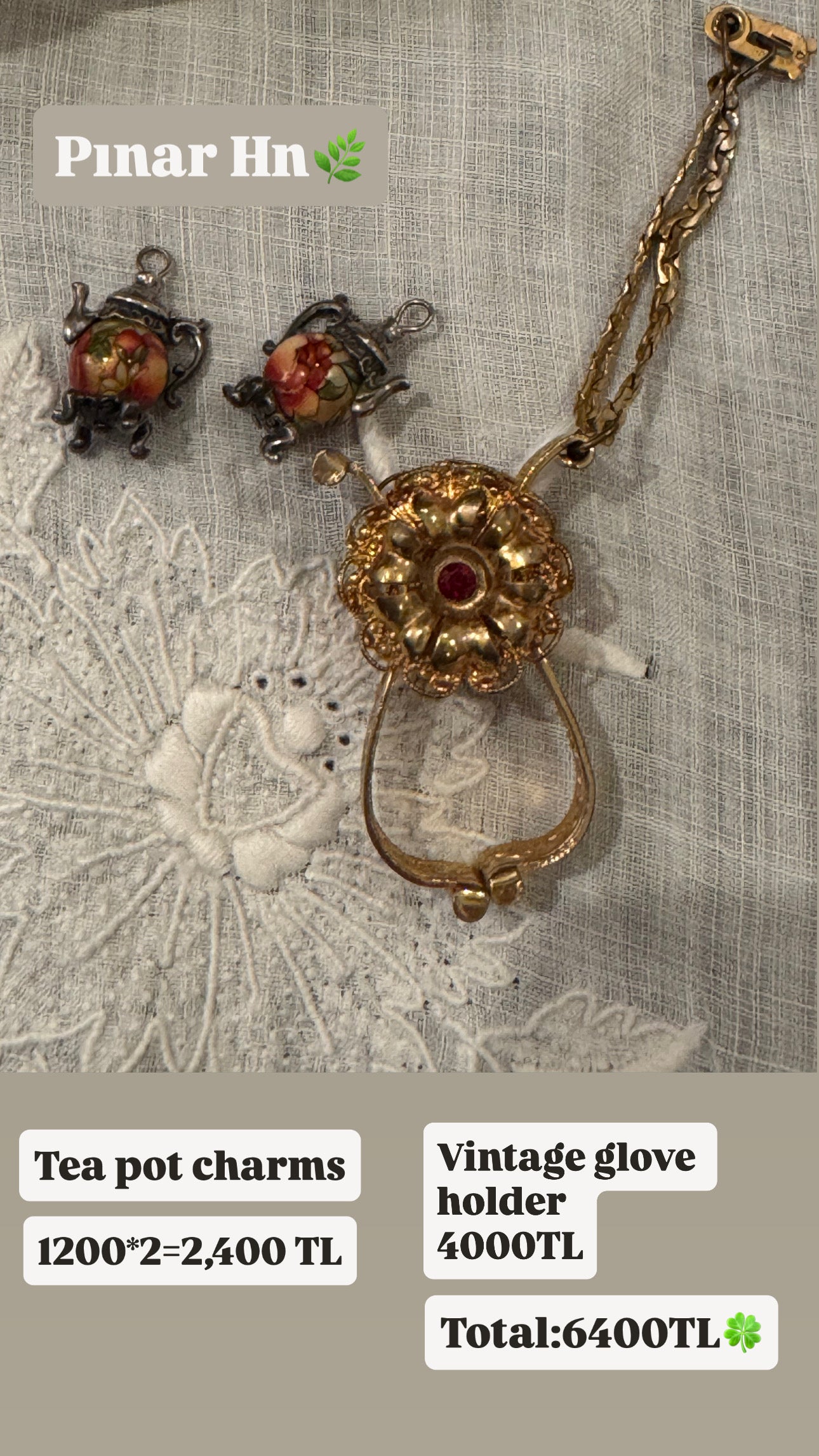 Custom Jewelry Set for Pinar hn