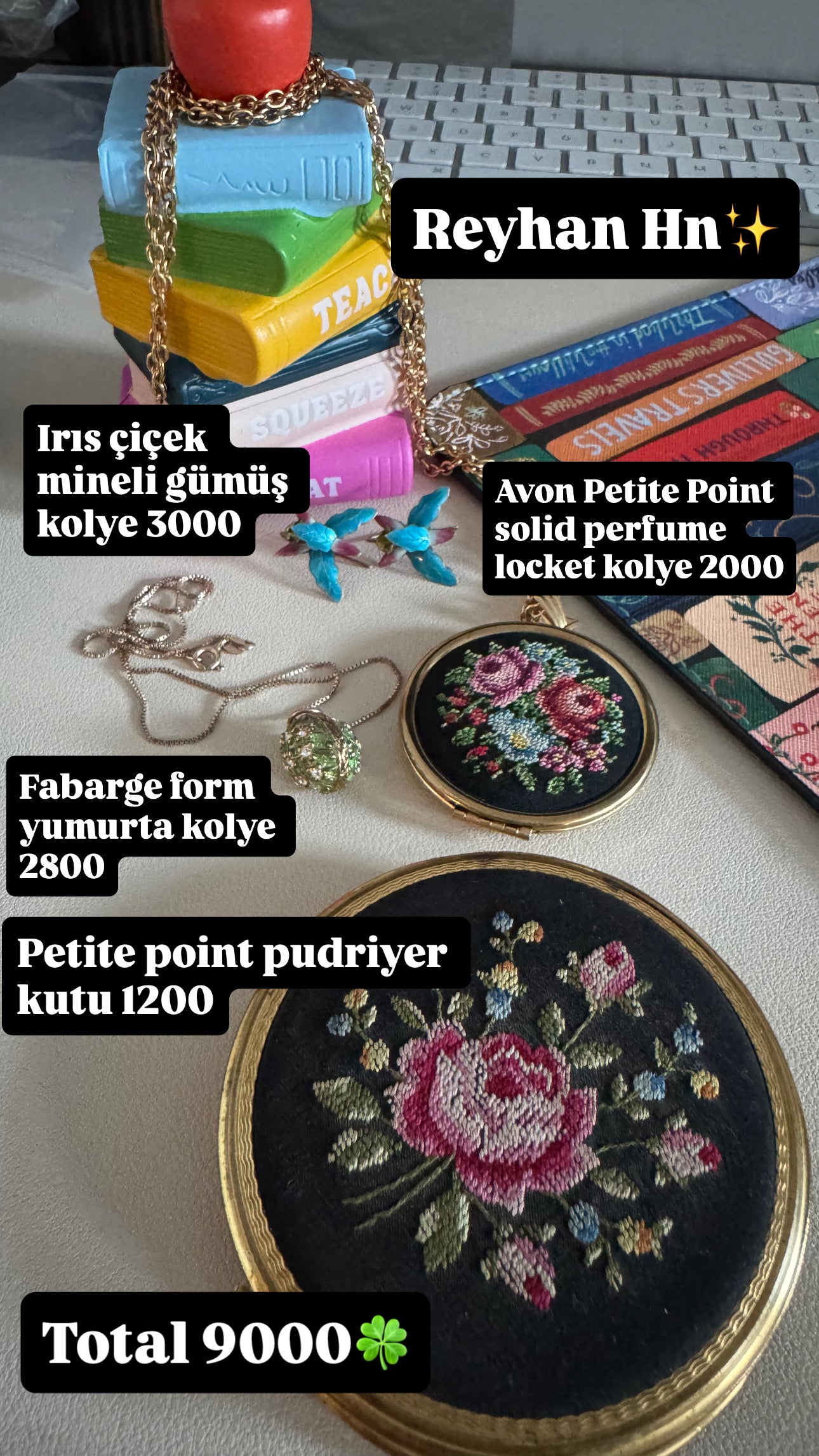 Custom Jewelry Set for Reyhan hn