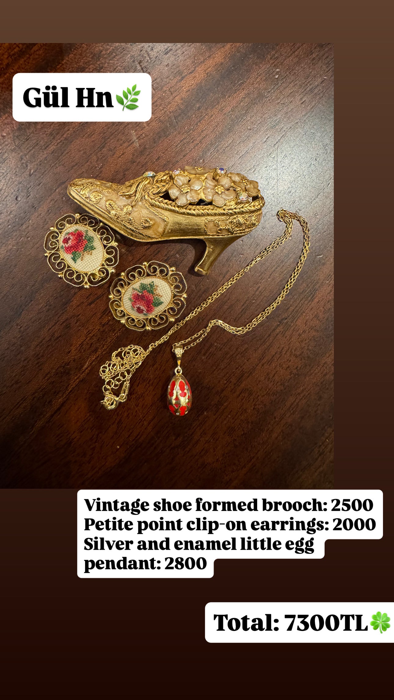 Custom Jewelry Set for Gul hn
