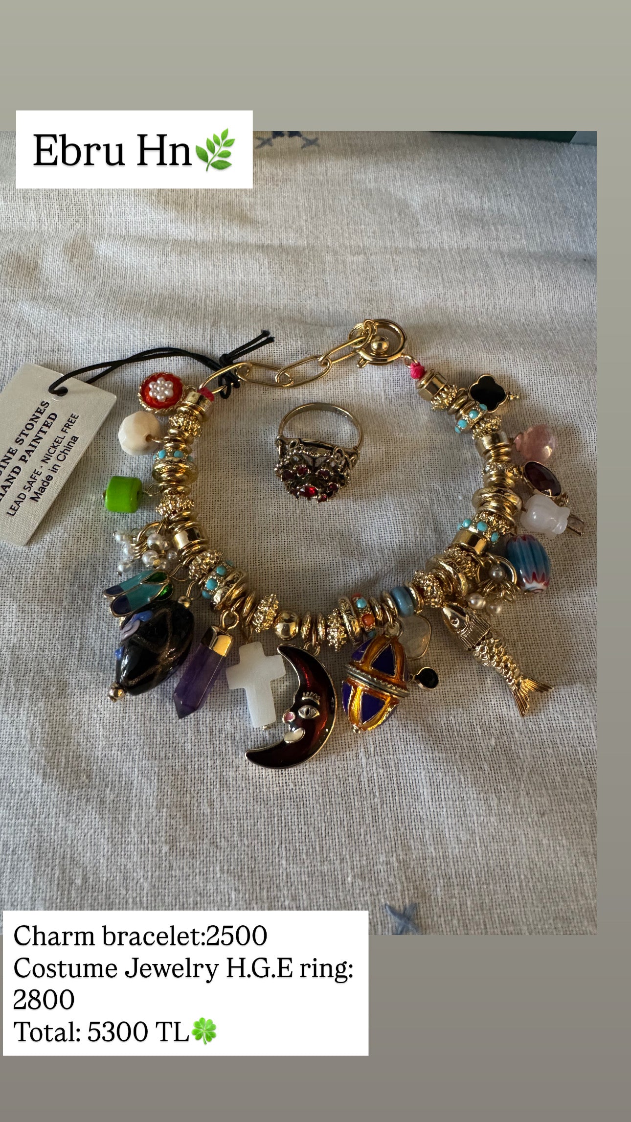 Custom Jewelry Set for Ebru hn