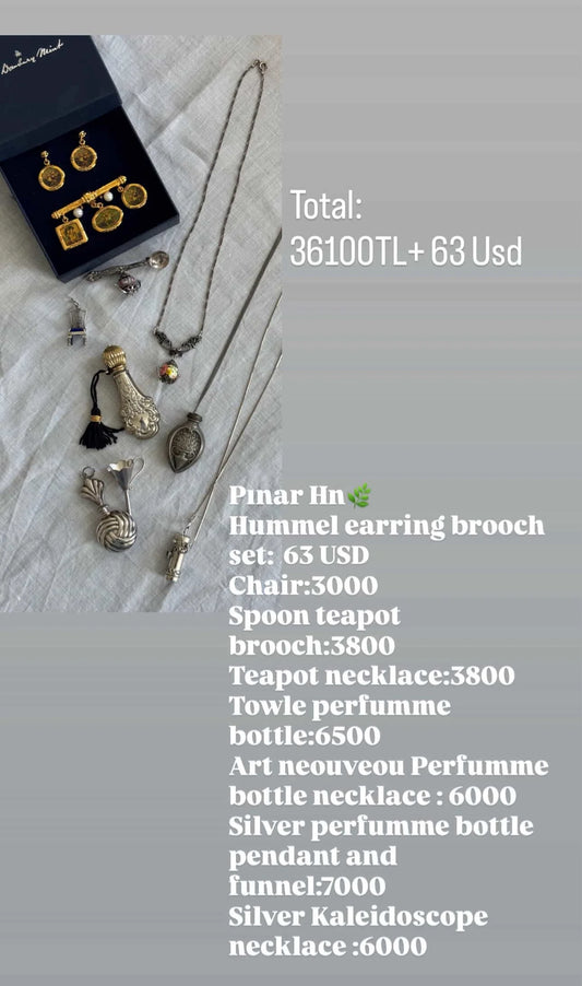 Custom Jewelry Set for Pinar hn